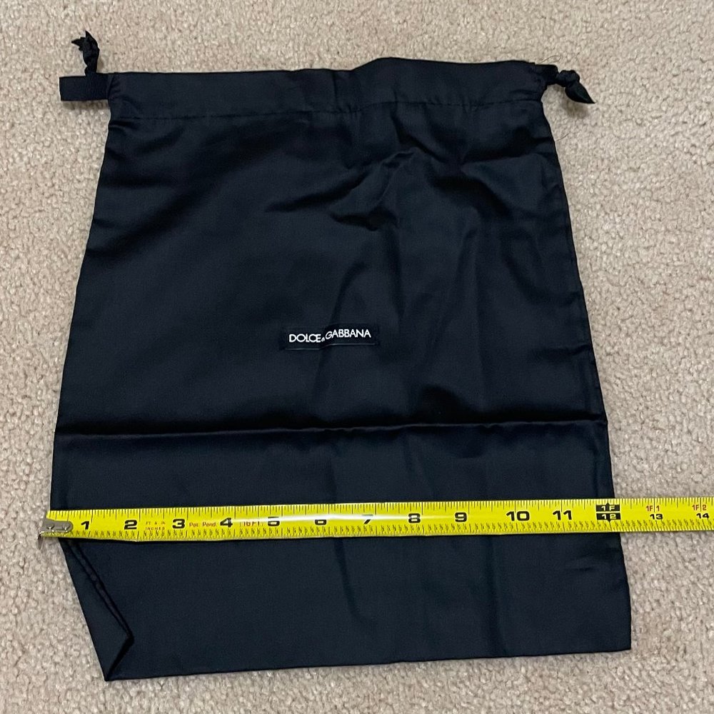 NEW!  Dolce & Gabbana travel dust bag